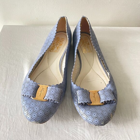 Salvatore Ferragamo flat Lavender - Picture 1 of 10